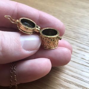 Gold Metal Wish Locket